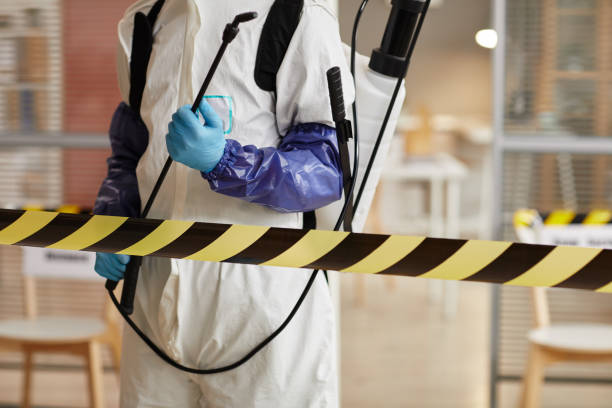 Professional Blood Cleanup technician working in Marbury, MD